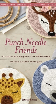 Punch Needle Friends - Faustine and Cathy Duwicquet