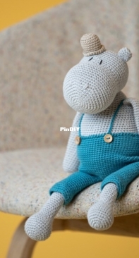 Hobbii Design - Pif Paf - Finn the Hippo - Free