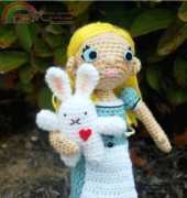 Crafty is Cool -  Allison Hoffman - Alice and the rabbit