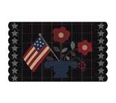 Minick & Simpson-Wool Peny Rug-free pattern