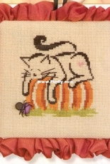 Trick or Kitty Treat by Brittercup Designs from Just Cross Stitch - October 2008 PCS + XSD
