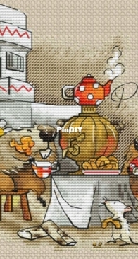 Beavers. Tea Party by Polina Tarusova CSS
