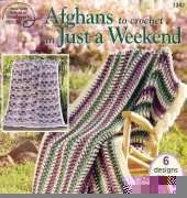 American School Of Needlework - 1342 - Afghans To Crochet In Just A Weekend