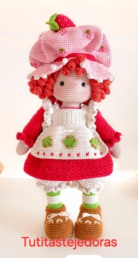 Tutitas tejedoras - Tuti Belén - Daniela Inostroza Daroch - Strawberry Shortcake