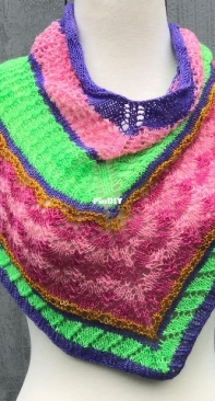 Wandering Thoughts Cowl by The Knitting Artist