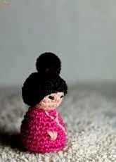 Mary J Handmade - Kokeshi Amigurumi Pattern - Italian - Free