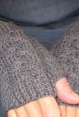 Gray mittens