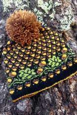 Golden Acorns Hat by Natalia Moreva