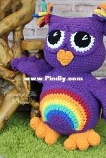 Accessorize This Designs - Sara Blake - Aspen the Owl Pillow Buddy