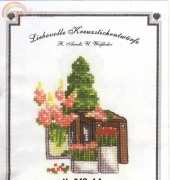 Liebevolle Kreuzstichentwürfe LKE M-349-14 - Blumensträusse 2