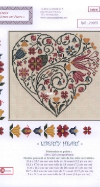 AMAP_A Mon Ami Pierre - JD307 Liberty Heart  SAGA