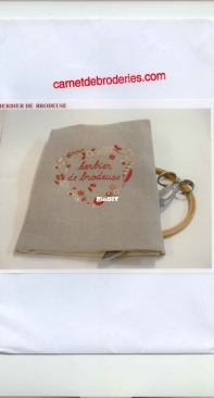 Carnet de Broderies - Herbier de Brodeuse - French
