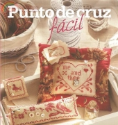 Labores del Hogar-Punto de cruz fácil /Spanish