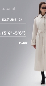 Viki Sews - Dolores Trench Coat - English