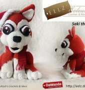 Eelzuhtjuhs Crochet and More - Eelz - Ilse Hoekstra -  Saki the Shiba Inu Dog