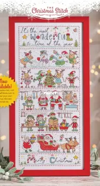 Christmas Wonder by Jenny Barton from Just Cross Stitch February, April, June, August, October, December 2023 XSD