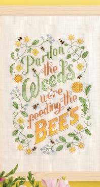 Weed & Bees by Emma Congdon from Cross Stitch for the Earth PCS + XSD