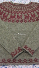 Maailman synty villapaita Sweater by Jenna Kostet - Jenna K - Free