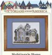 Debbie Patrick Victorian Houses CS-108 Nightingale Home