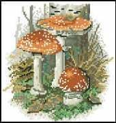 Permin Calendar 1983 Amanita Muskaria