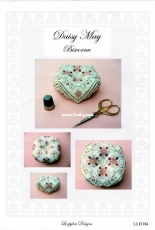 LoopyLou Designs LLD B4 - Daisy May, Biscornu
