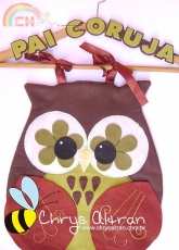 Chrys Altran-Felting Owl-Free Pattern/Portuguese