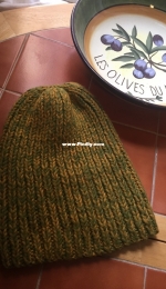 The Ribbed Hipster Beanie by Allie ODell-Free