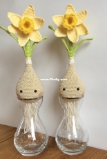 Heidis haeklerier - Miss Daffodil - Danish