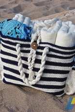 A Crocheted Simplicity - Jennifer Pionk - Nautical Knots Bags