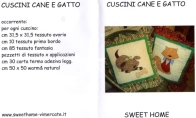 Sweet home Vimercate - Cuscini Cane e Gatto - Italian