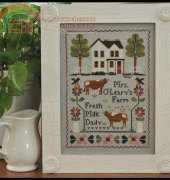 Little House Needleworks LHN 81 - Mrs. OLearys Dairy Farm
