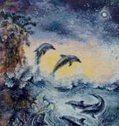 Artecy Cross Stitch - Dolphin Family