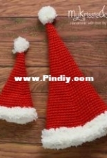 MyKrissieDolls - Kristel Droog - Christmas hat including Mini version - Dutch - Free