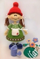 larisa1122 - Larisa Kostyleva - jasminetoys - Gnome girl - Gnomochka- Russian