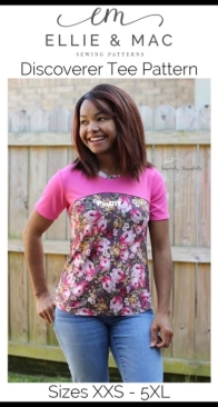 Ellie and Mac - Discoverer Tee - Sizes XXS-5XL