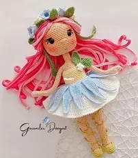 Gurumiler Dünyası - Şifanur Uzun - Lale Doll