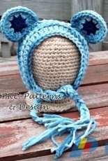 SPRE Patterns and Designs - Sarah Boham - Teeny Mouse Bonnet