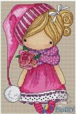 EB Design Magic Dolls - Rose Gnome by Mila Vozhd and Ekaterina Gafenko