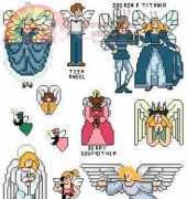 Jeanette Crews Designs One Nighters 478 - 39 Fairies & Angels PCS
