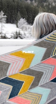 Earth, Wind & Fire Shawl by Susanne Sommer - English, German