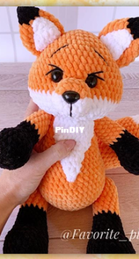 Favorite Plush Toy - Favorite Ami Toy - Tatiana Kozyreva - Alexa the Fox