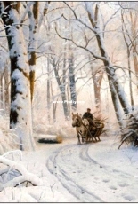EstE 229.1 - In the Winter in the Forest (fragment) (Peder Mork Monsted)
