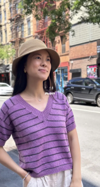 Gramercy Tee by Tori Yu - tori knits nyc