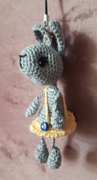 Rabbit keychain