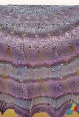 Sunday Sunrise Shawl/Wrap by Zsuzsa Kiss-Eng-Free