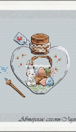 Easter Jar by Lilia Lis