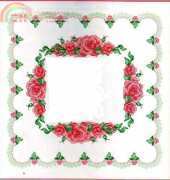 Mantel de rosas