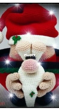 Sanis-Fitzereien - Sandra Schlehah - Fill me Santa Claus - Füll mich Weihnachtsmann - German