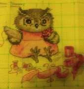 Owl. The Tailor. Author: Vorozheya