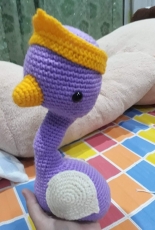 Huggable amigurumi - Sofie swan - Finish craft